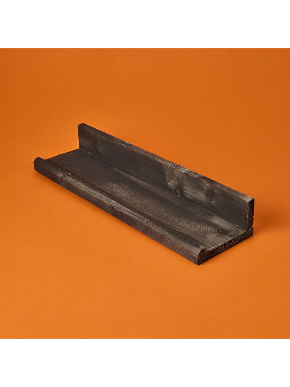 L Duvar Rafı - Siyah - 49x14x7 cm-2
