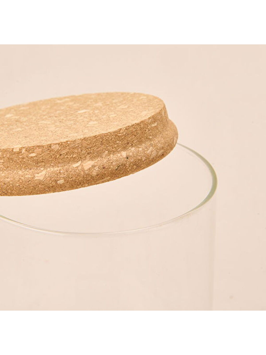 Beyaz Joseph Cam Kavanoz - Şeffaf / Açık Kahverengi - 1,3 lt-1