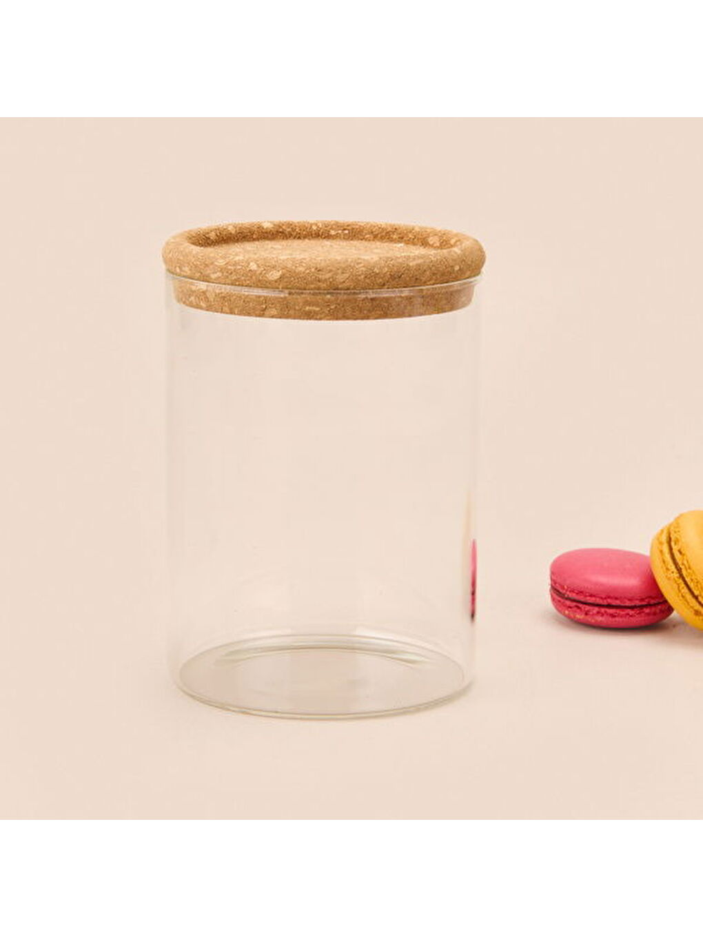 Beyaz Joseph Cam Kavanoz - Şeffaf / Açık Kahverengi - 1,3 lt-2