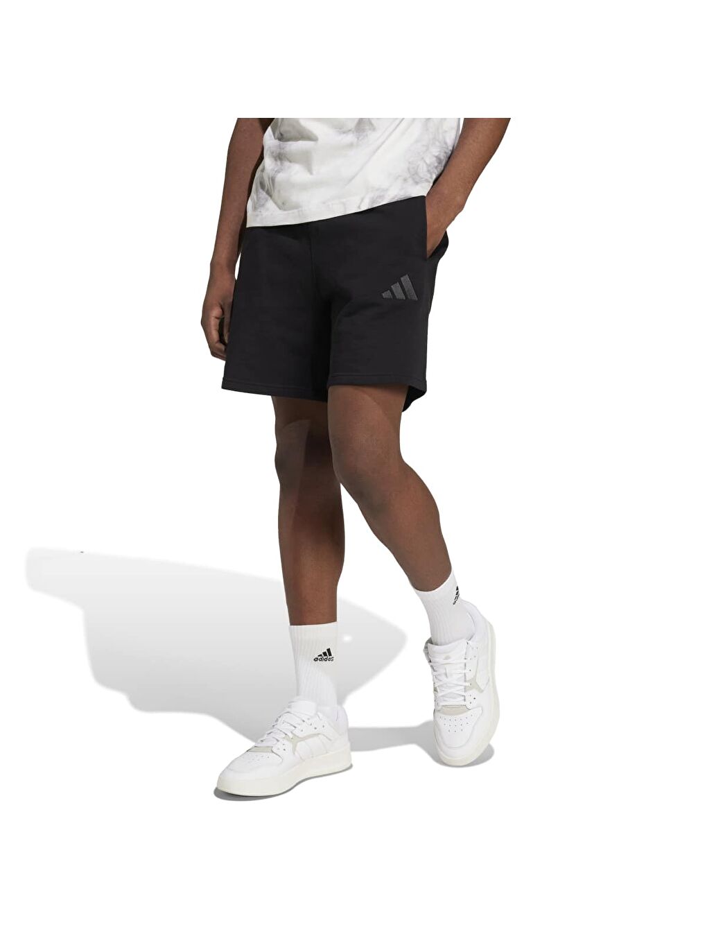 All Szn French Terry Erkek Siyah Şort