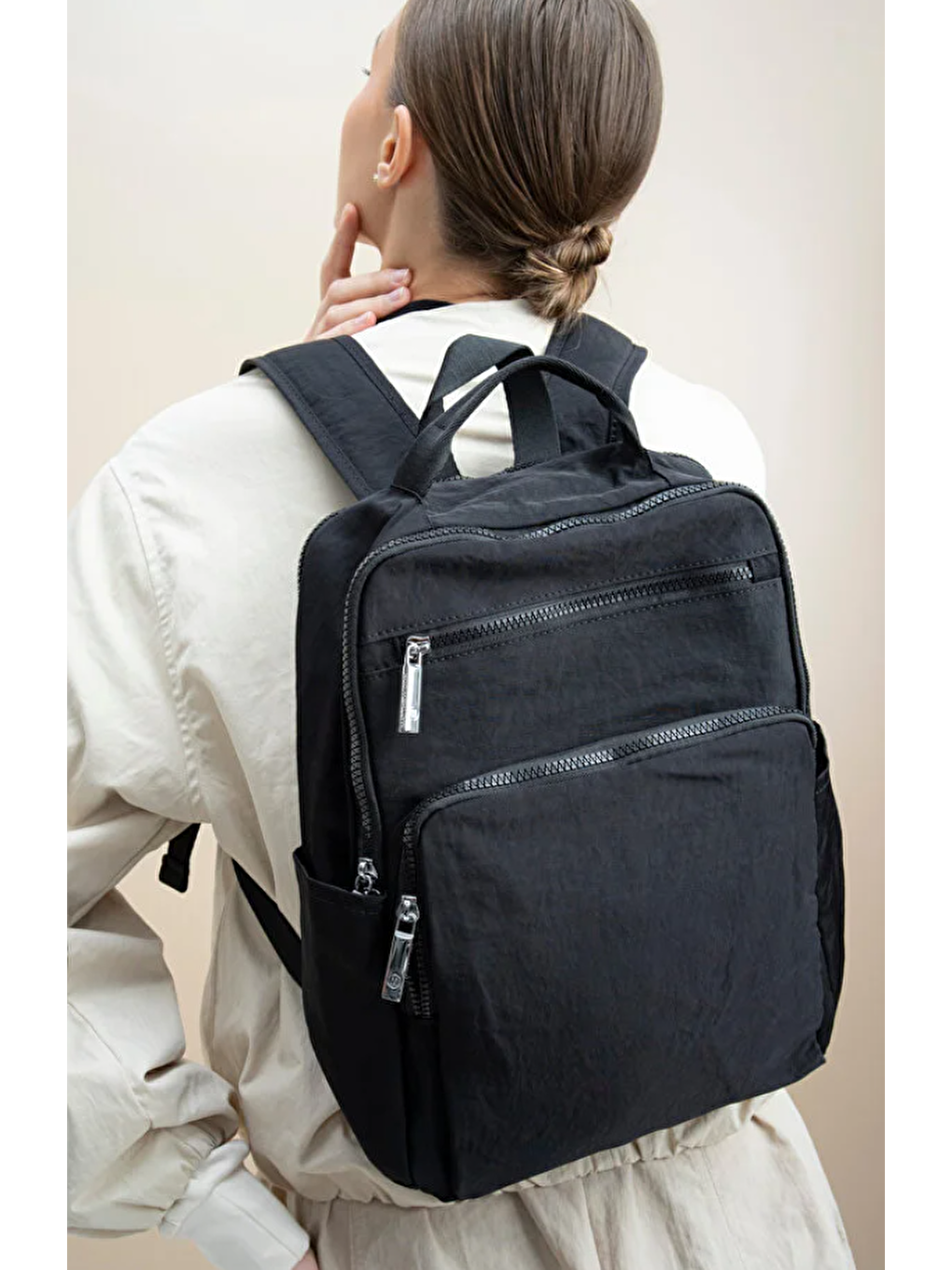 Siyah Kadın Sırt Çantası BYN2331-1