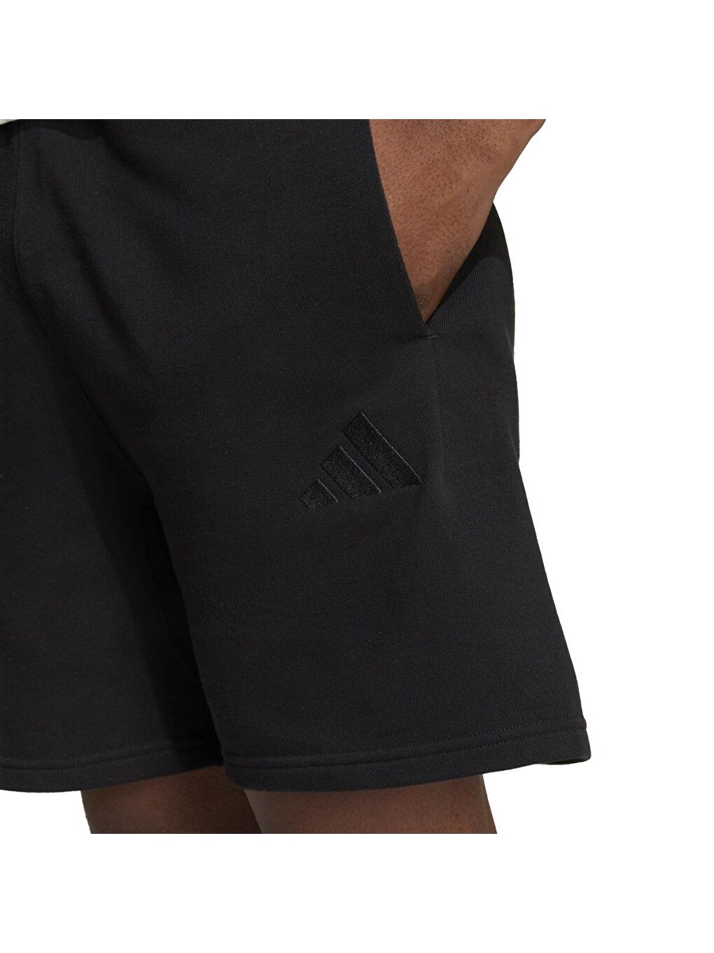 All Szn French Terry Erkek Siyah Şort-2