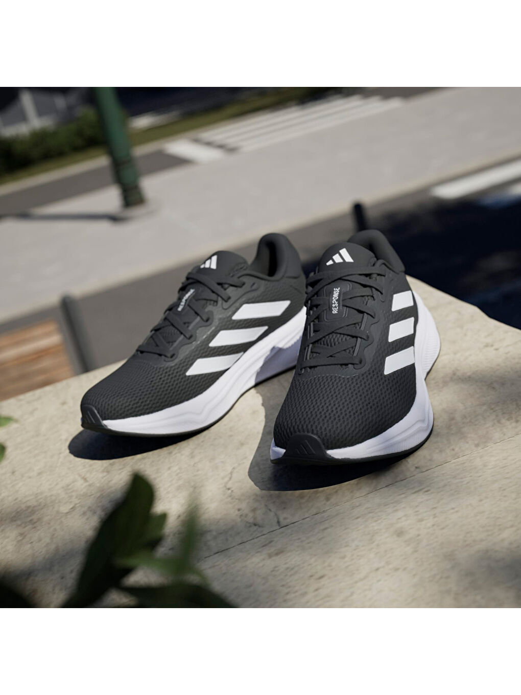 Response Kadın Siyah Yol Koşusu Ayakkabısı-9