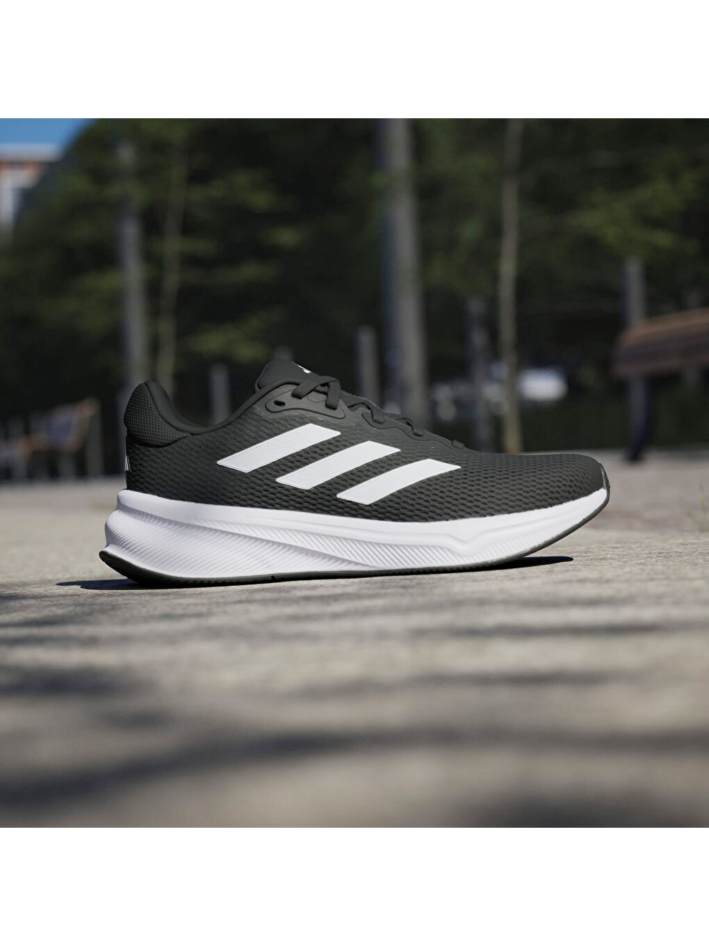 Response Kadın Siyah Yol Koşusu Ayakkabısı-10