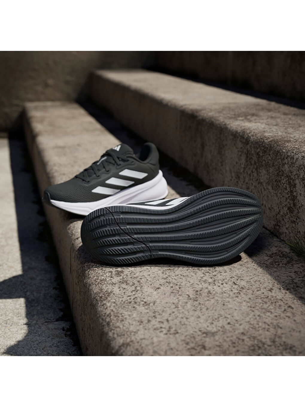 Response Kadın Siyah Yol Koşusu Ayakkabısı-11