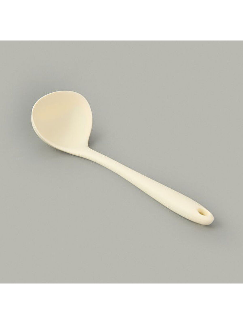 Ekru Silikon Kepçe - Krem-2