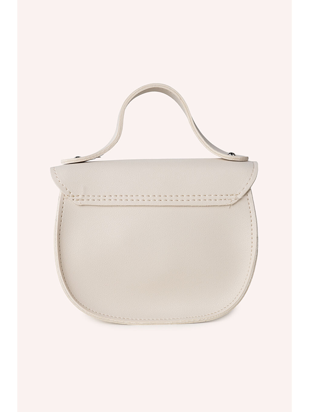 Kız Çocuk Fiyonk Detaylı Bej Çanta-2