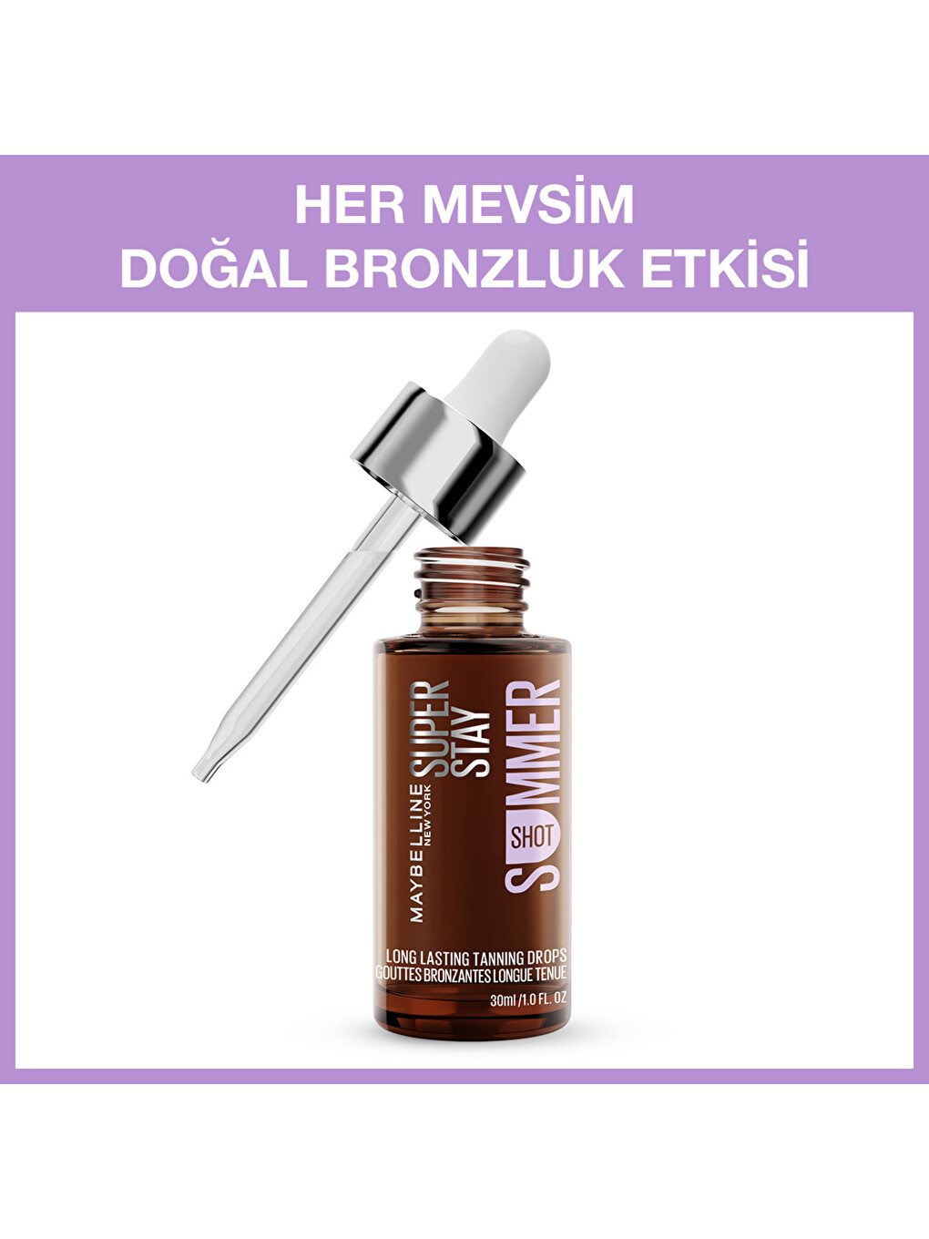 Summer Shot Uzun Süre Kalıcı Bronzlaştırıcı Etkili Damla