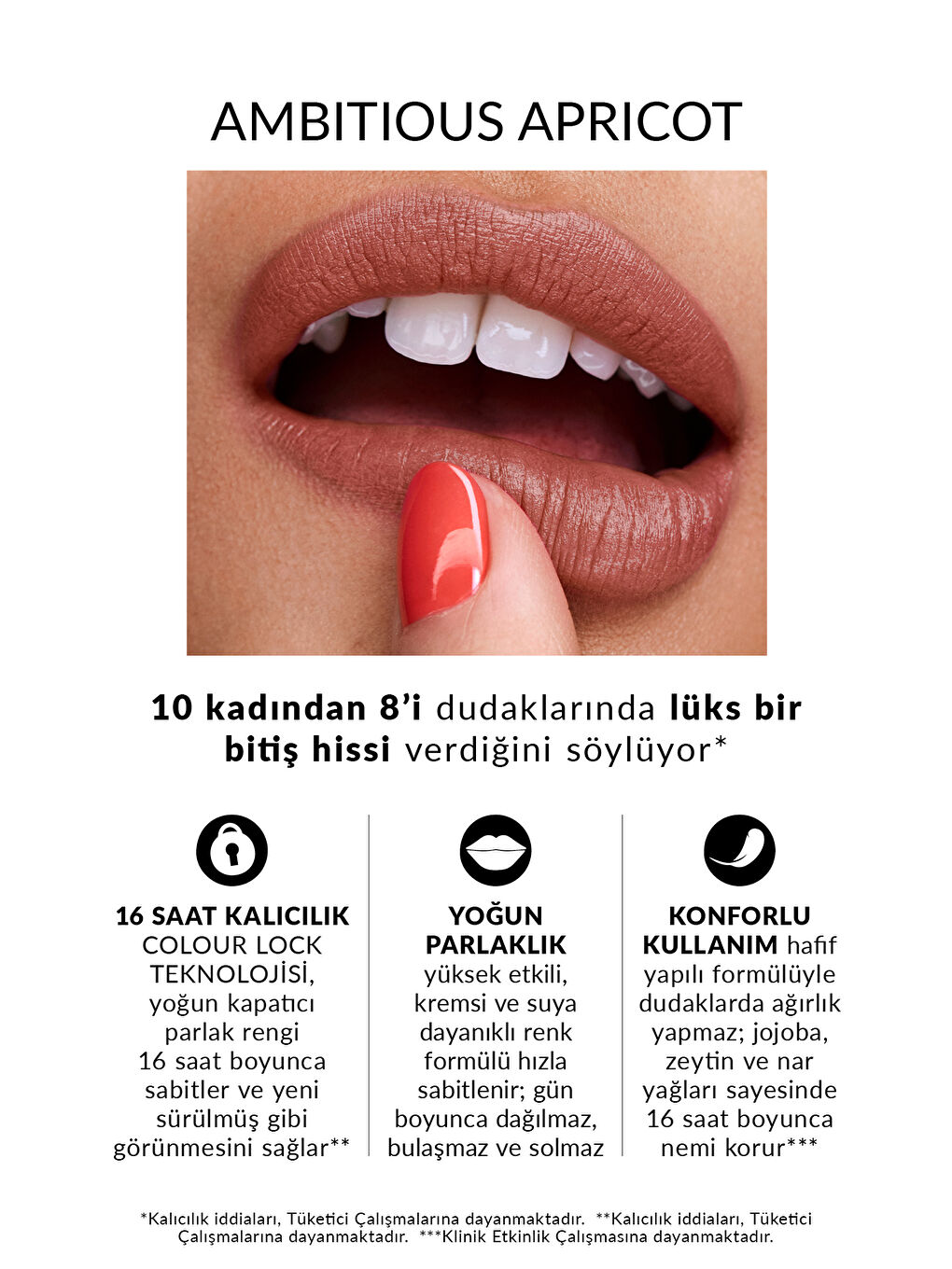 Power Stay Kremsi Vinyl Likit Ruj - Ambitious Apricot-2