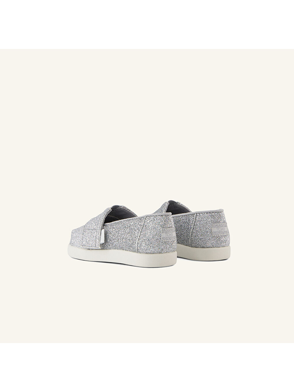 Gri Kız Çocuk Gümüş Babet Espadril-3