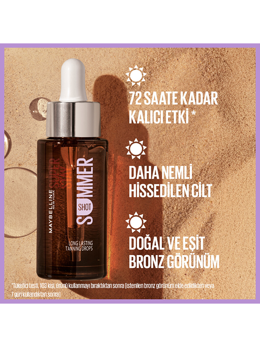 Summer Shot Uzun Süre Kalıcı Bronzlaştırıcı Etkili Damla-3