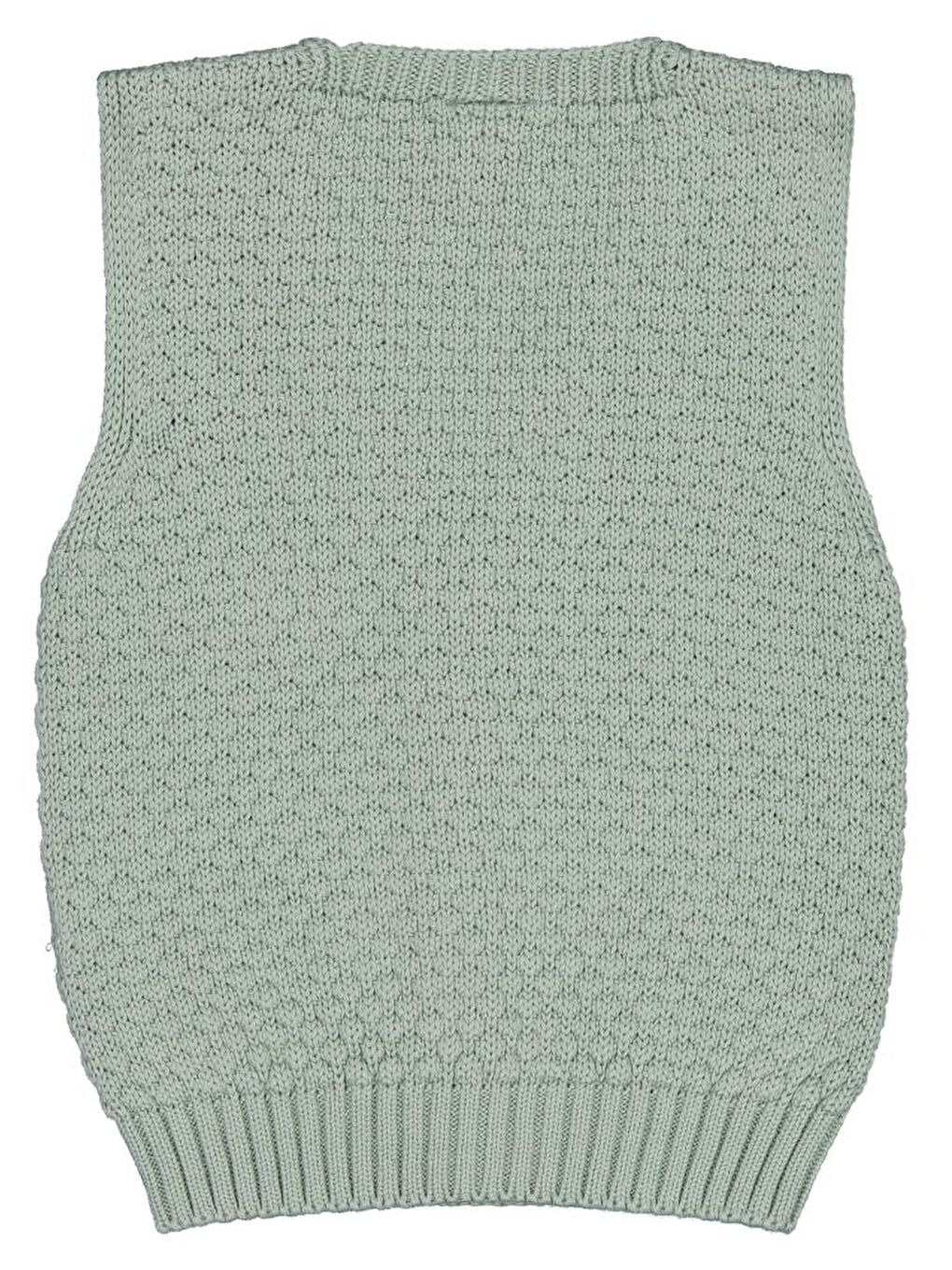 Baby Baklava Desen 6-18 Ay Yelek - Haki 6-9 Ay