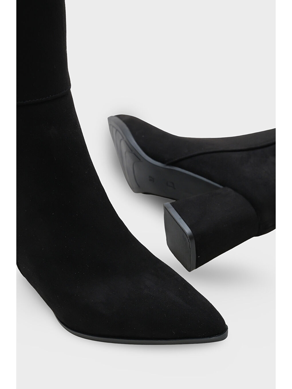 Betti Kadın Koyu Siyah Çizme-4