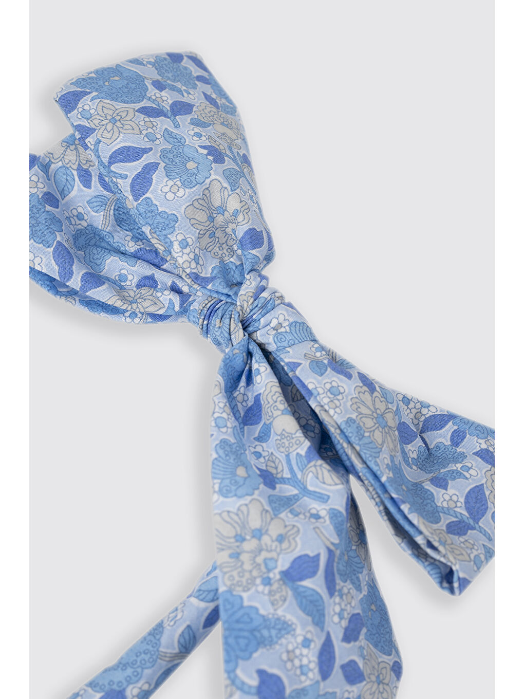 Karışık Liberty Kumaş Çiçek Desenli Taç-1