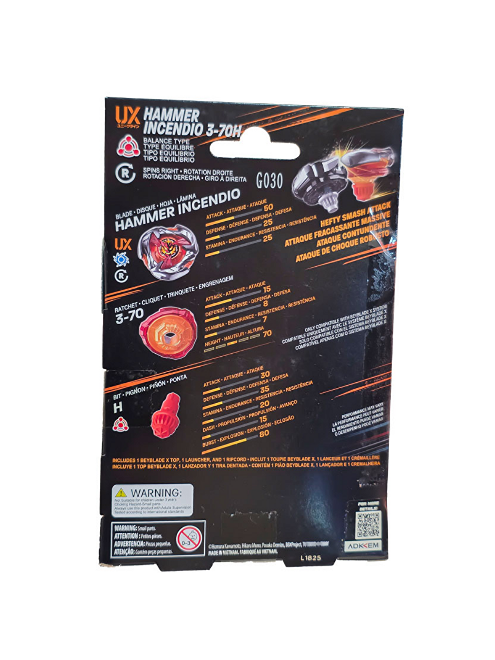1’li Set Ux H. Incendio 3-70h-tp1752-2