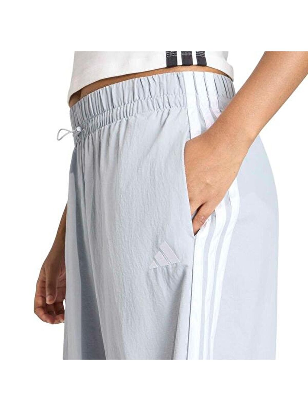 Essentials Lifestyle Woven Kadın Mavi Eşofman Altı-1