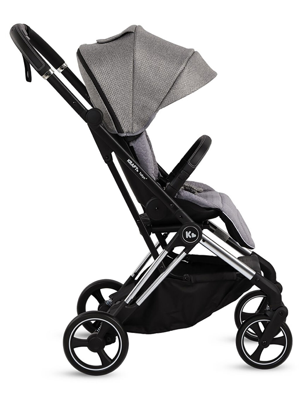 Tokyo Plus 360° Travel Sistem Bebek Arabası Gri-4