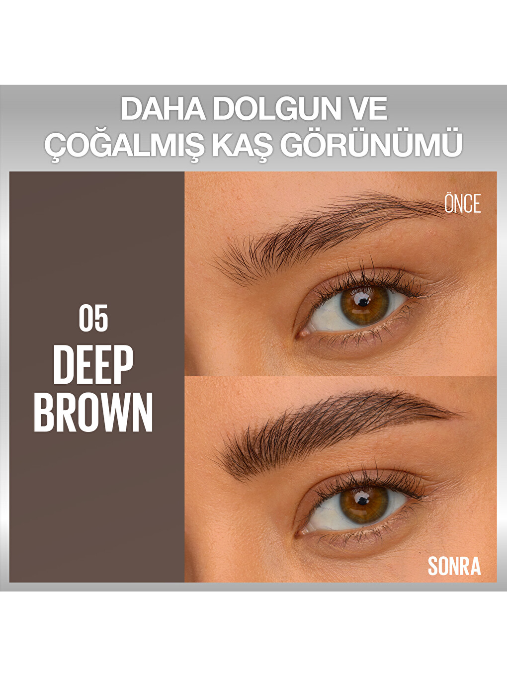 Brow Insert Çift Uçlu Kaş Kalemi – 05 Deep Brown-1