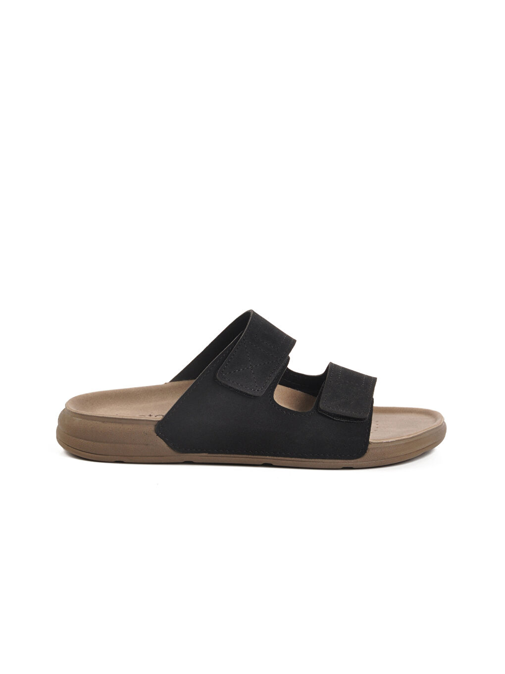 Siyah Cırtlı Anatomik Erkek Terlik 115.002 M