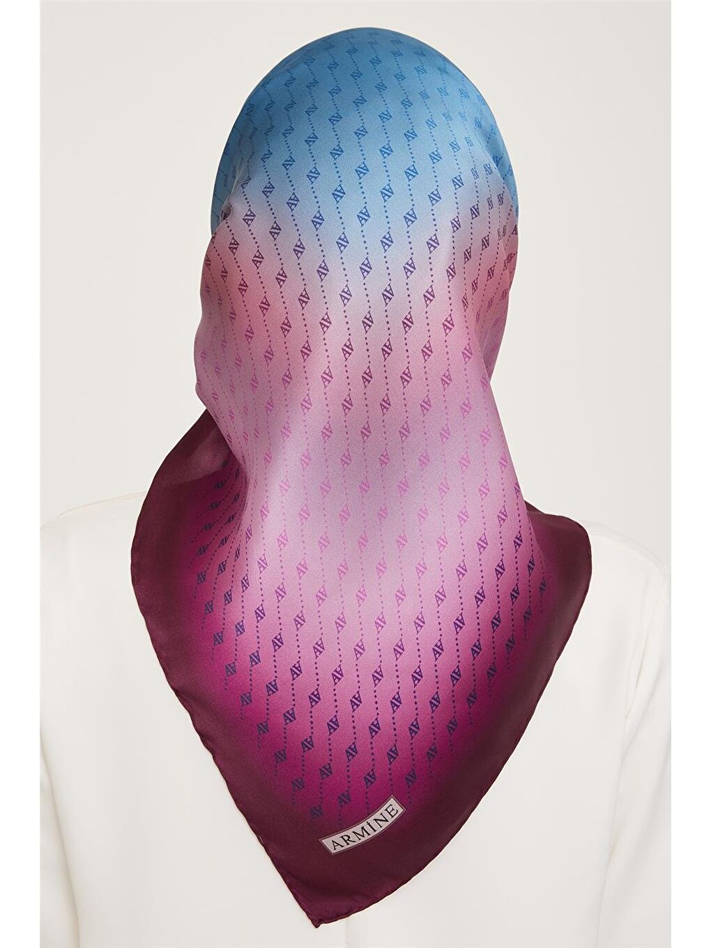 Karışık Sura İpek Eşarp 23Ka9003 55-3