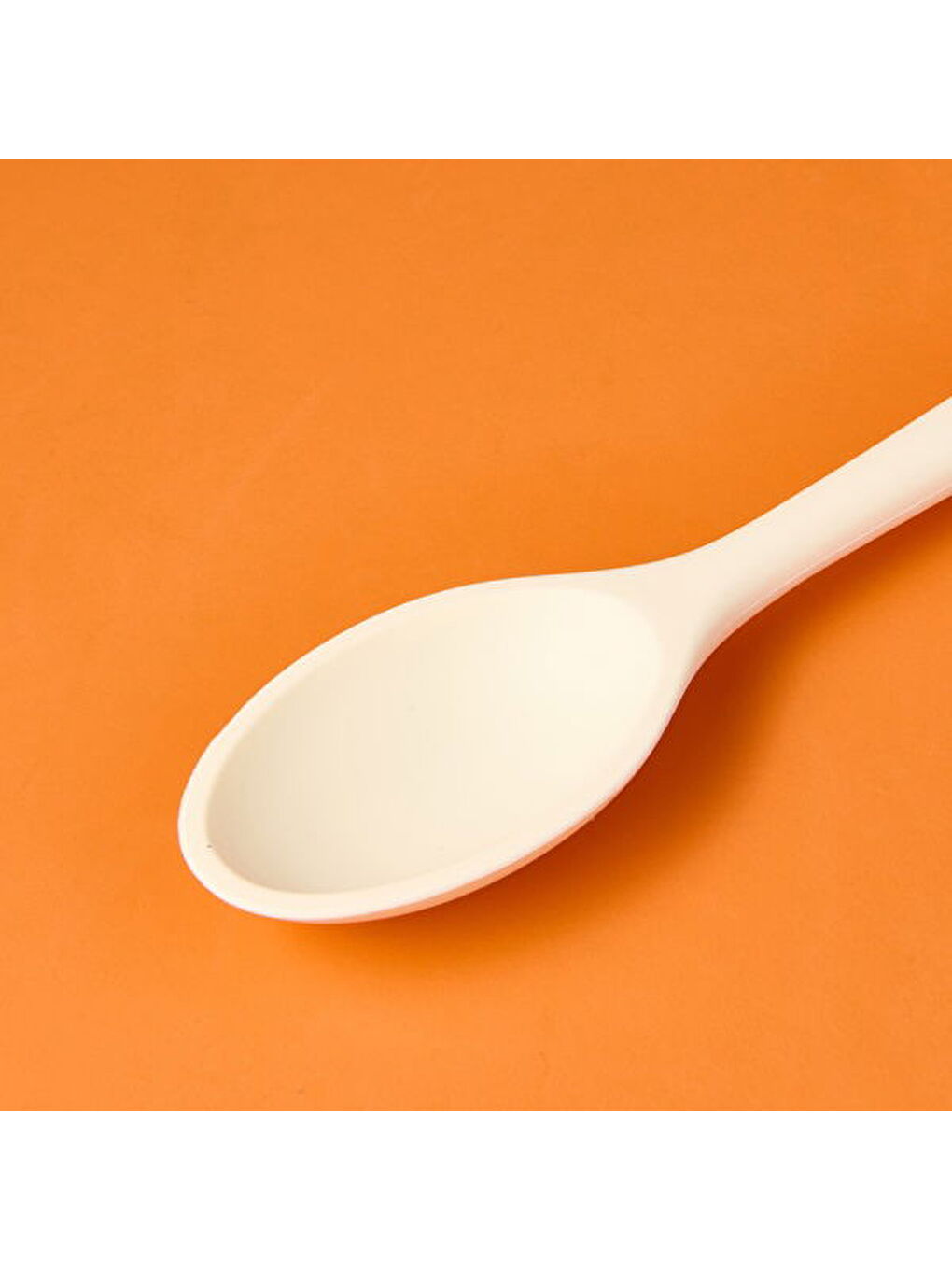 Arow Ekru Silikon Kaşık - Krem - 2