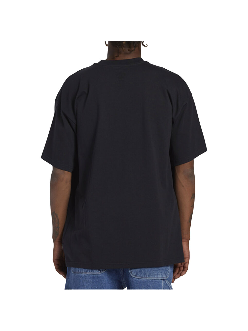 Dolphin Love Tees Erkek Siyah Tişört-3