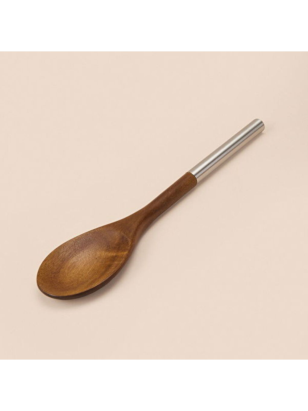 Akasya Kaşık - Kahverengi / Gri - 32 cm-1