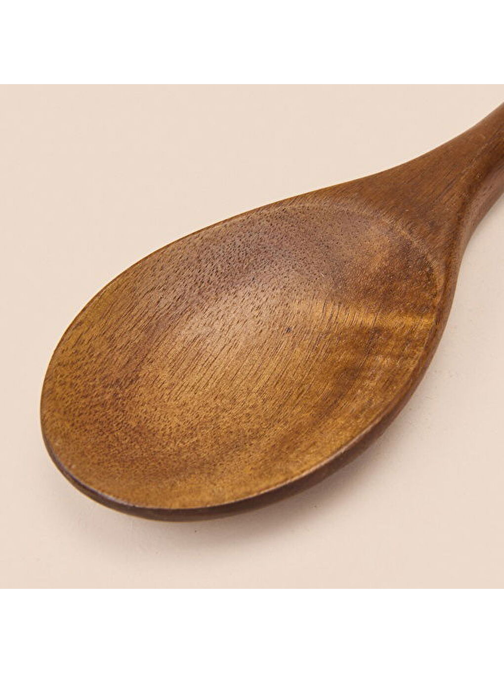 Akasya Kaşık - Kahverengi / Gri - 32 cm-2