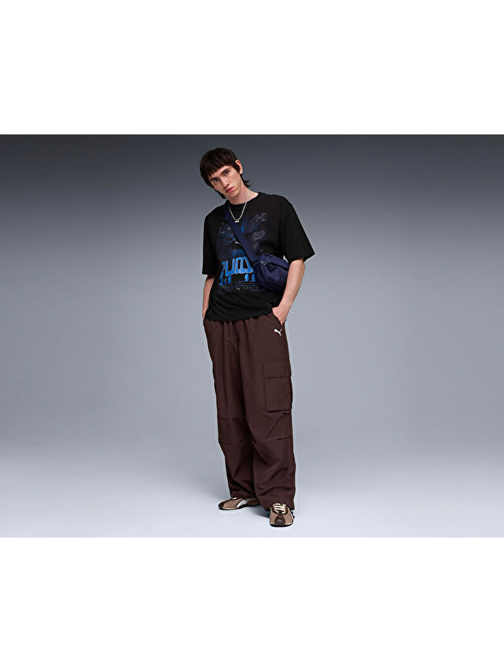 Graphic Tee Erkek Günlük Tişört 63444301 Siyah-4
