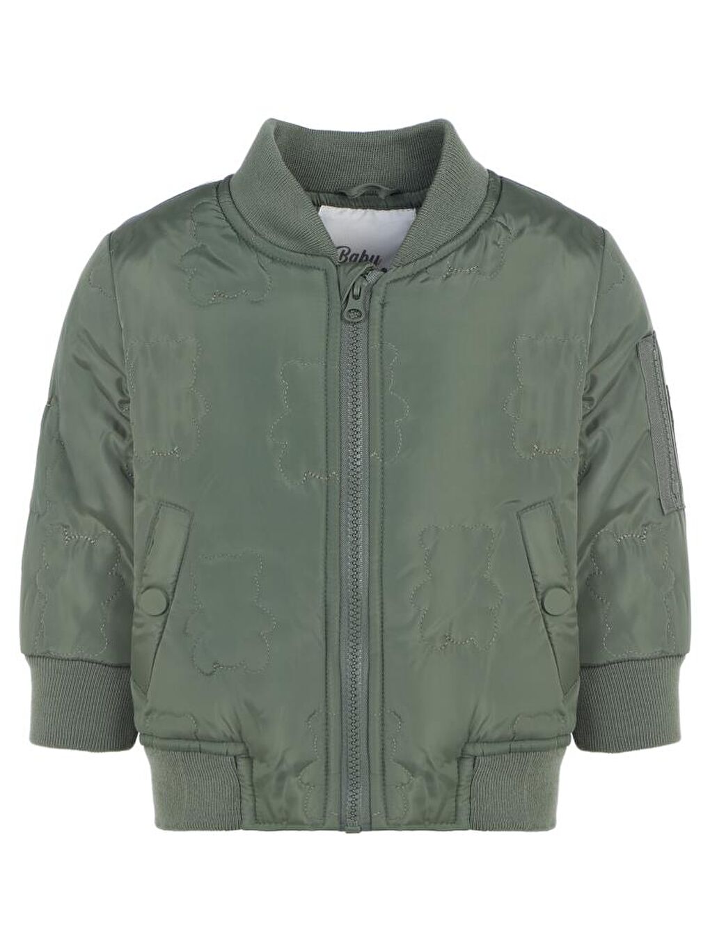 Baby Ayıcık Kabartmalı 6-18 Ay Ceket - Haki 18-24 Ay