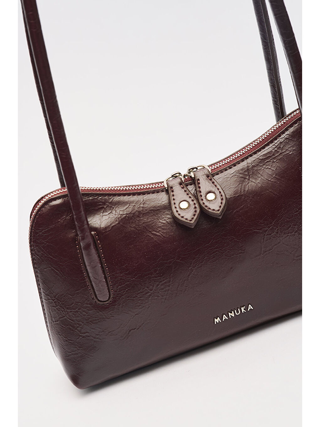 Kera Mini Çanta Bordo-5