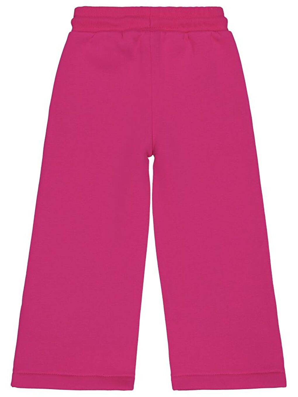 Fuşya Girls Paçası Çıtçıtlı 2-5 Yaş Eşofman Altı - Fusya 3-4 Yaş-1