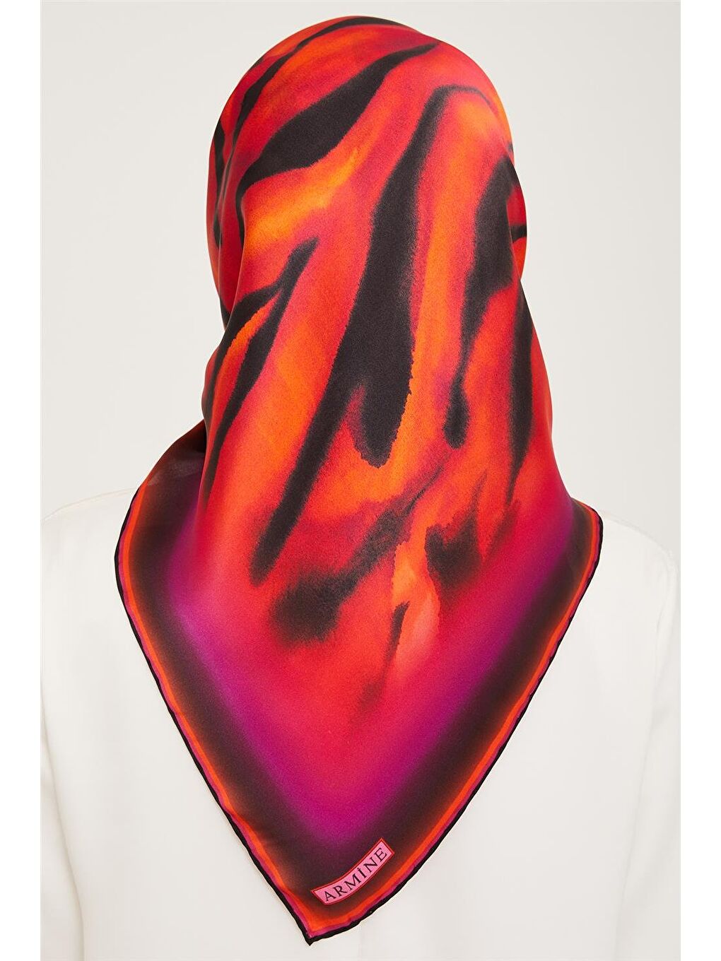 Karışık Sura İpek Eşarp 23Ka9020 13 13-3