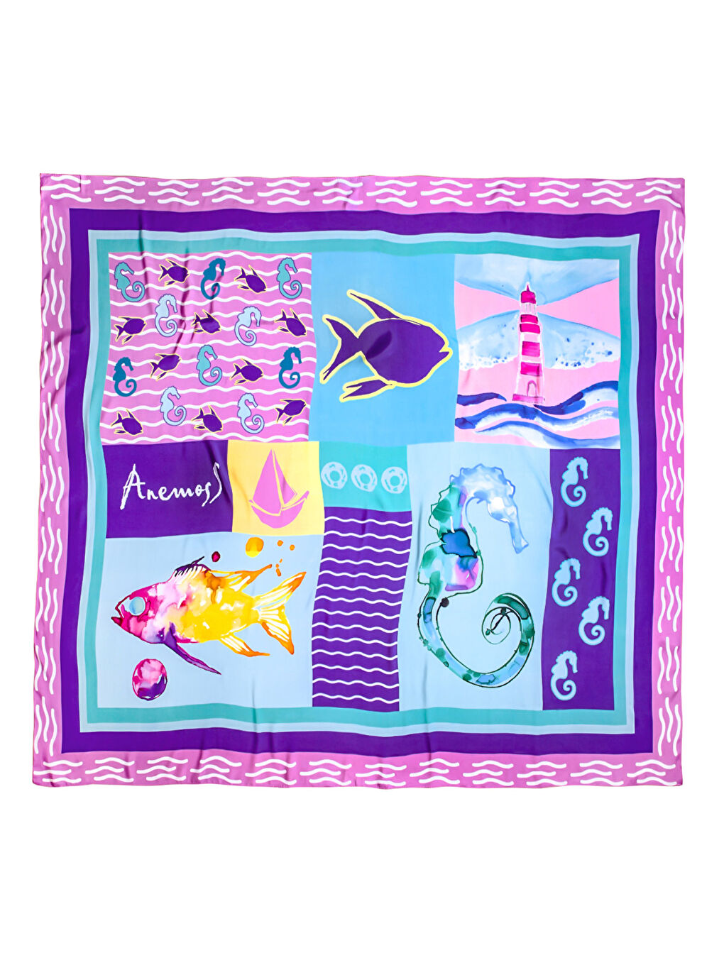 Harmoni Viskon Pareo Pembe 120*140 cm-2