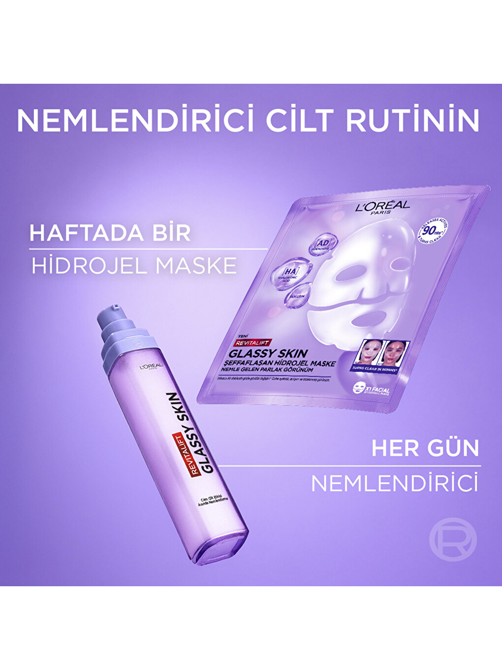 L’oreal Paris Revitalift Glassy Skin Cam Cilt Görünümü Etkili Şeffaflaşan Işıltı & Nem Veren Hidroje-6