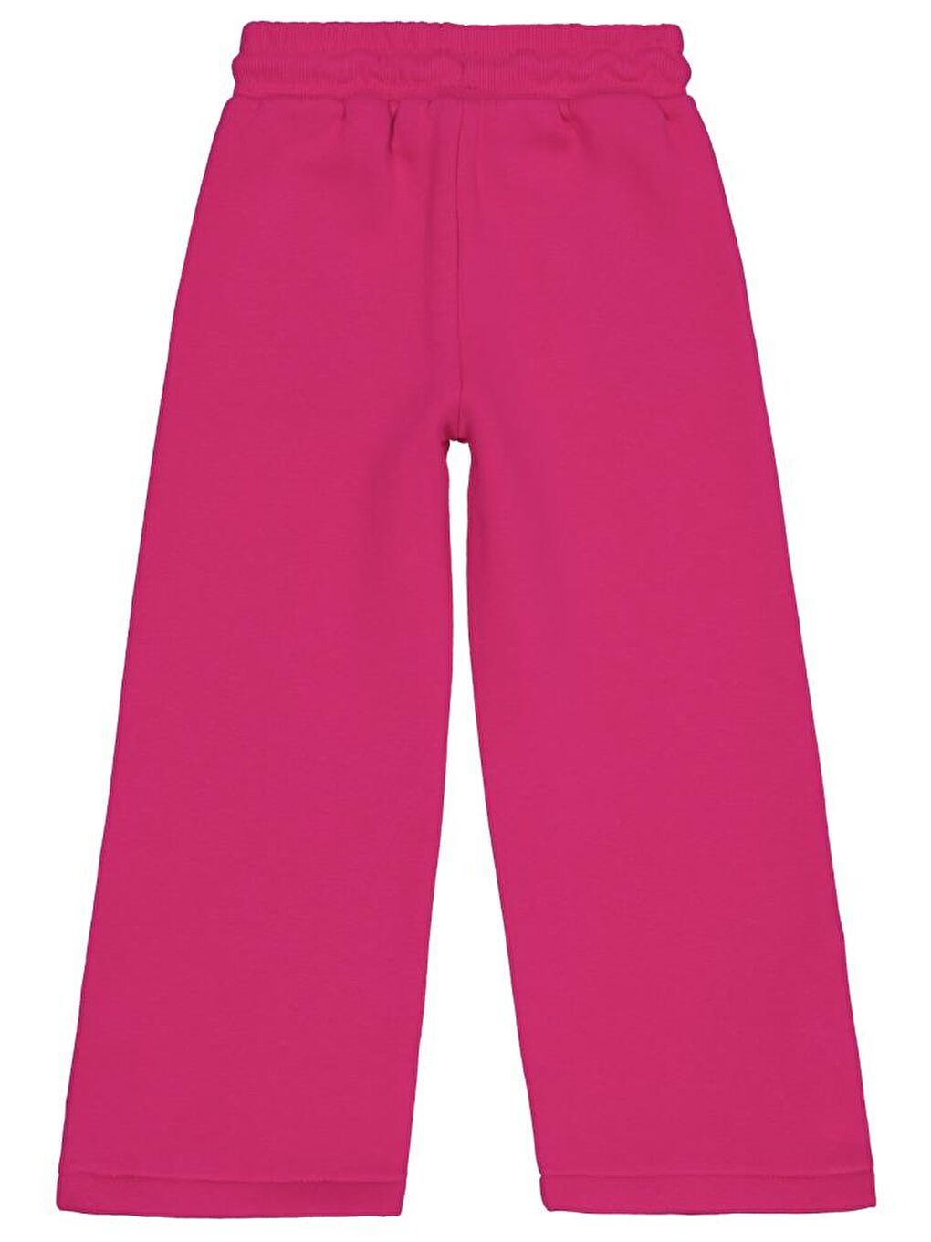 Fuşya Girls Paçası Çıtçıtlı 6-9 Yaş Eşofman Altı - Fusya 8-9 Yaş-2