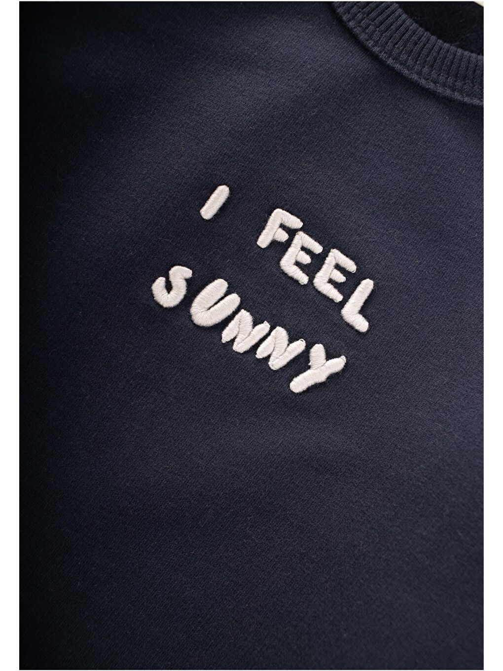 Nakışlı Sweatshirt 1-7 Yaş Antrasit-2