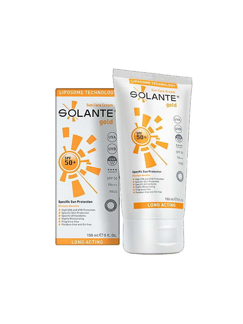 Solante Gold Güneş Koruyucu Krem SPF50+ 150ml