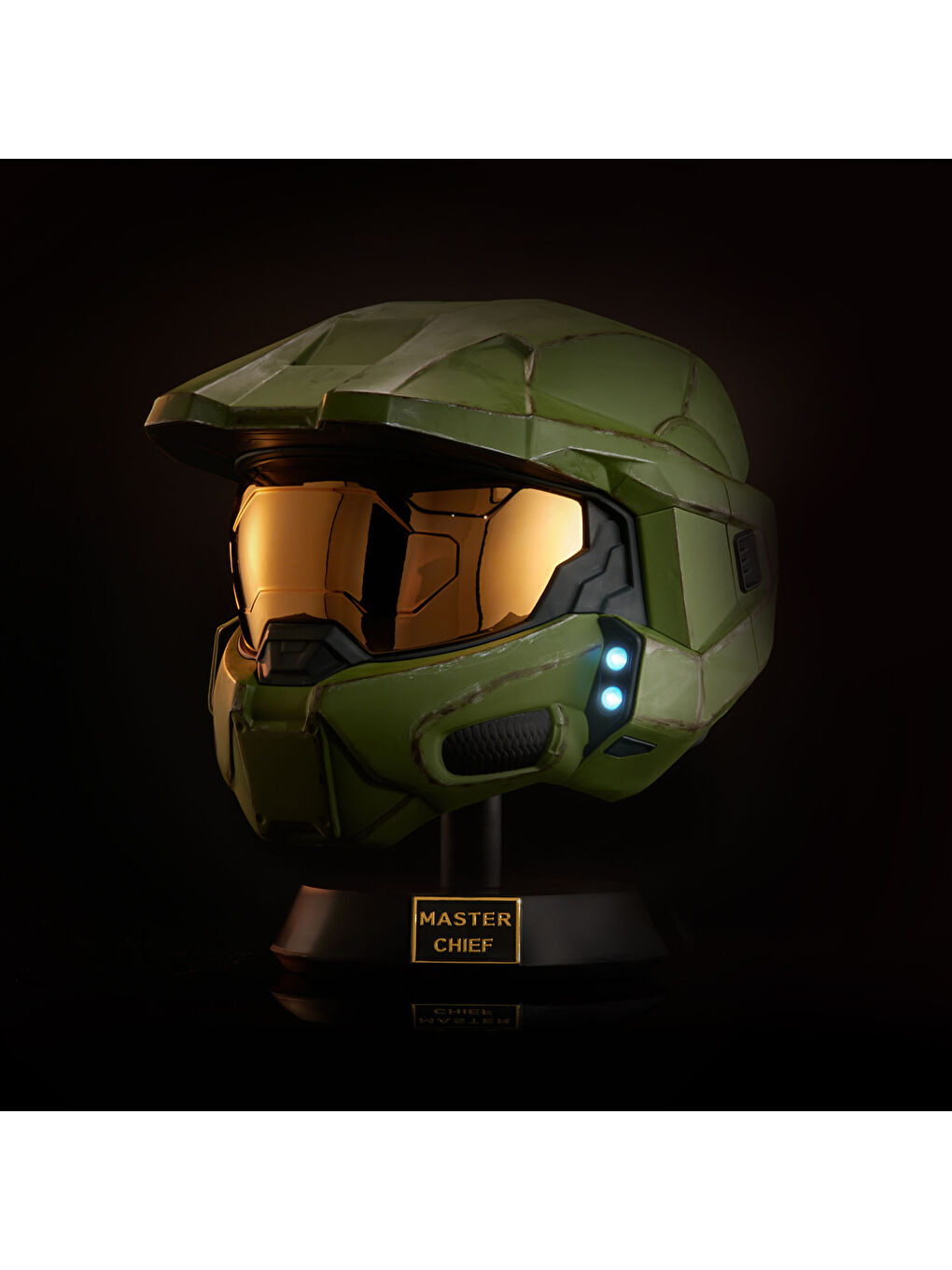 HALO Gerçekci Master Chief Miğferi ve Sergi Standı HLW0173-3