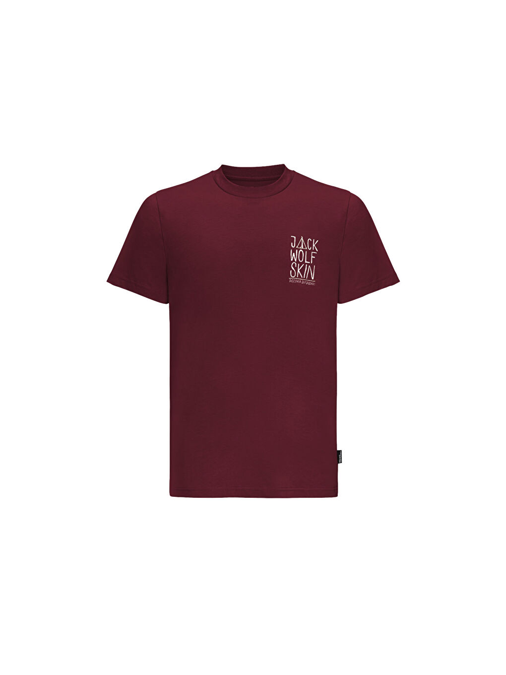 Bordo Jack Tent T Erkek Kırmızı Tişört-1
