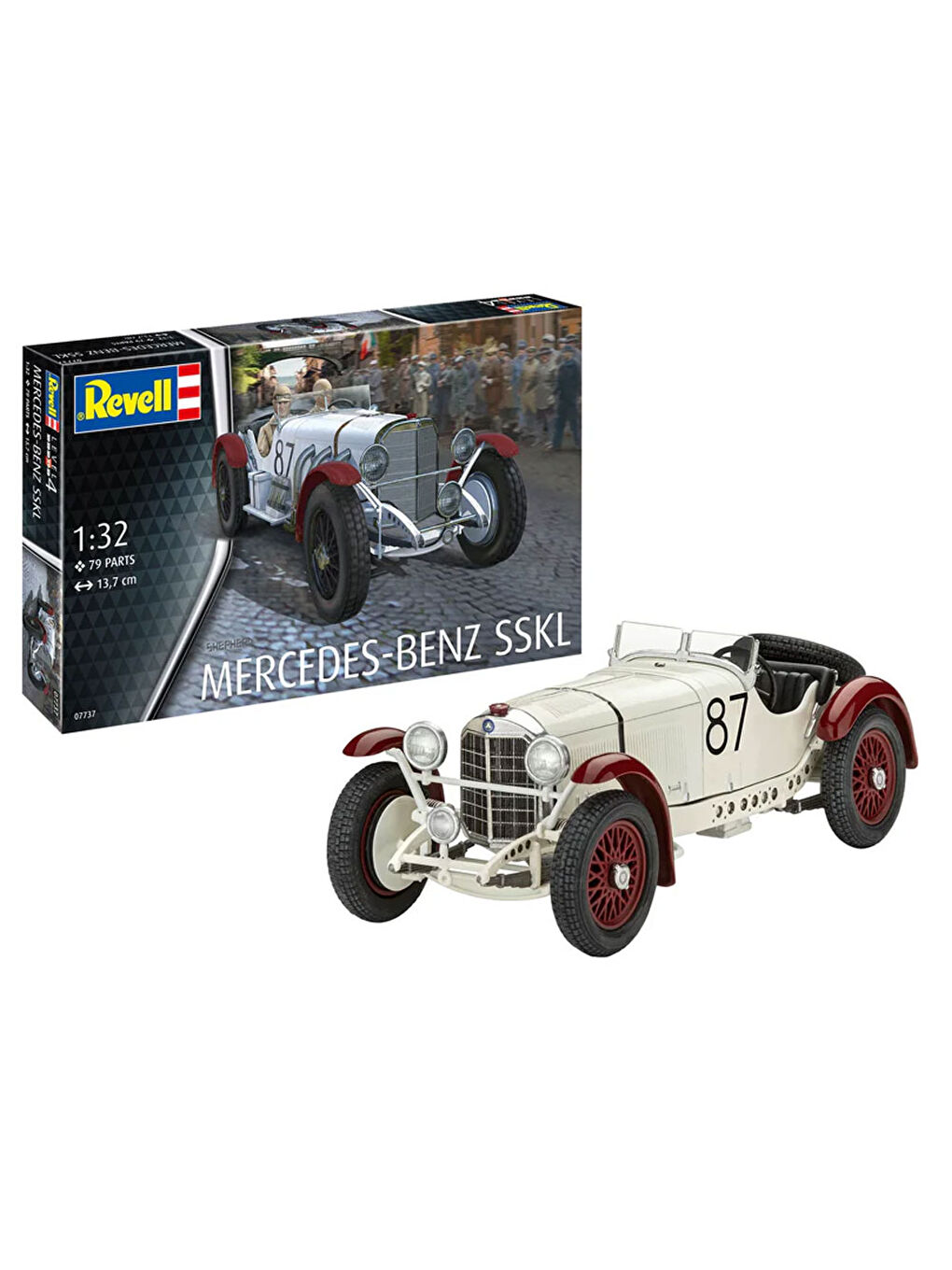 Maket Model Kit Araba Mercedes-Benz SSKL 7737