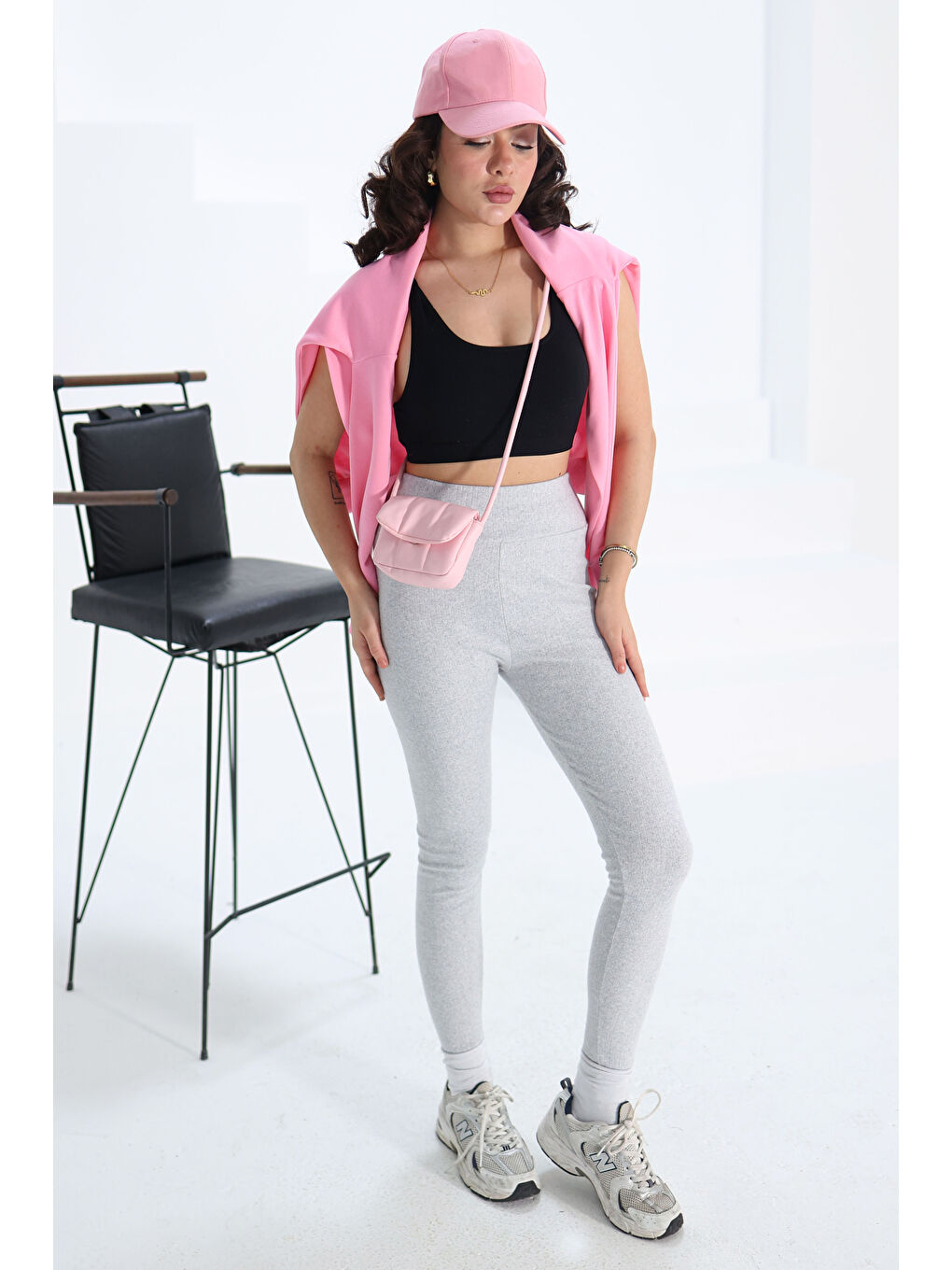 Fitilli Tayt Gri - 26539