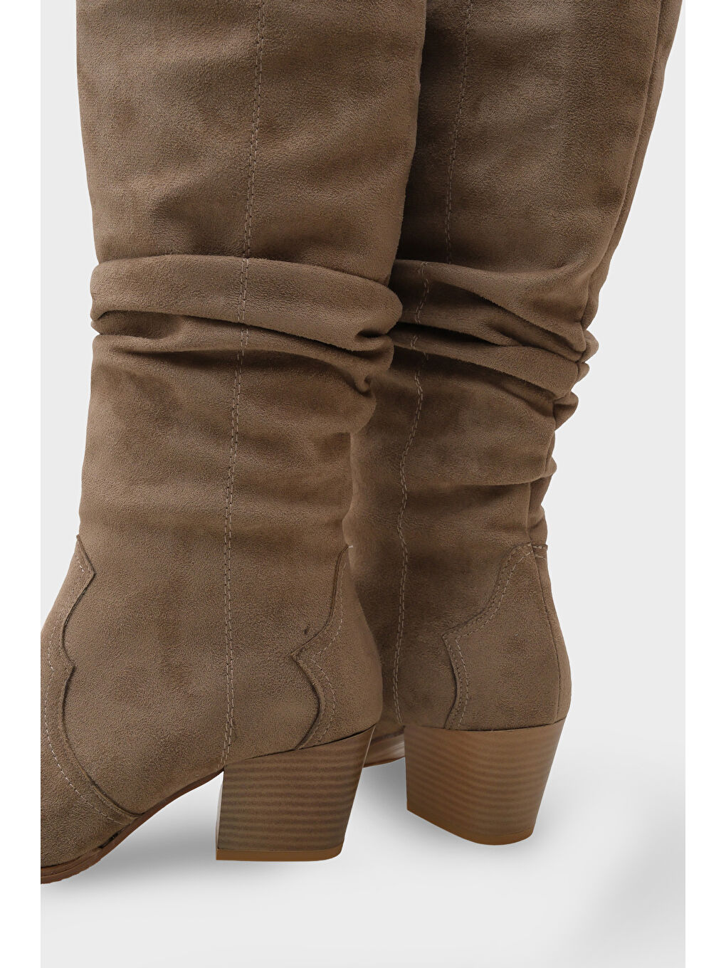 Bej Gertie Kadın Vizon Çizme-5