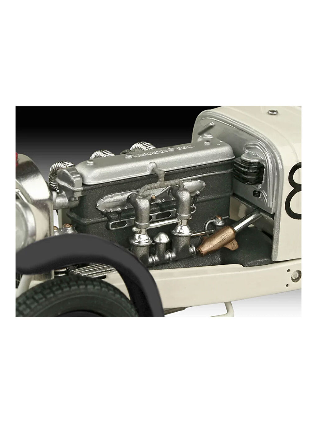 Maket Model Kit Araba Mercedes-Benz SSKL 7737-2