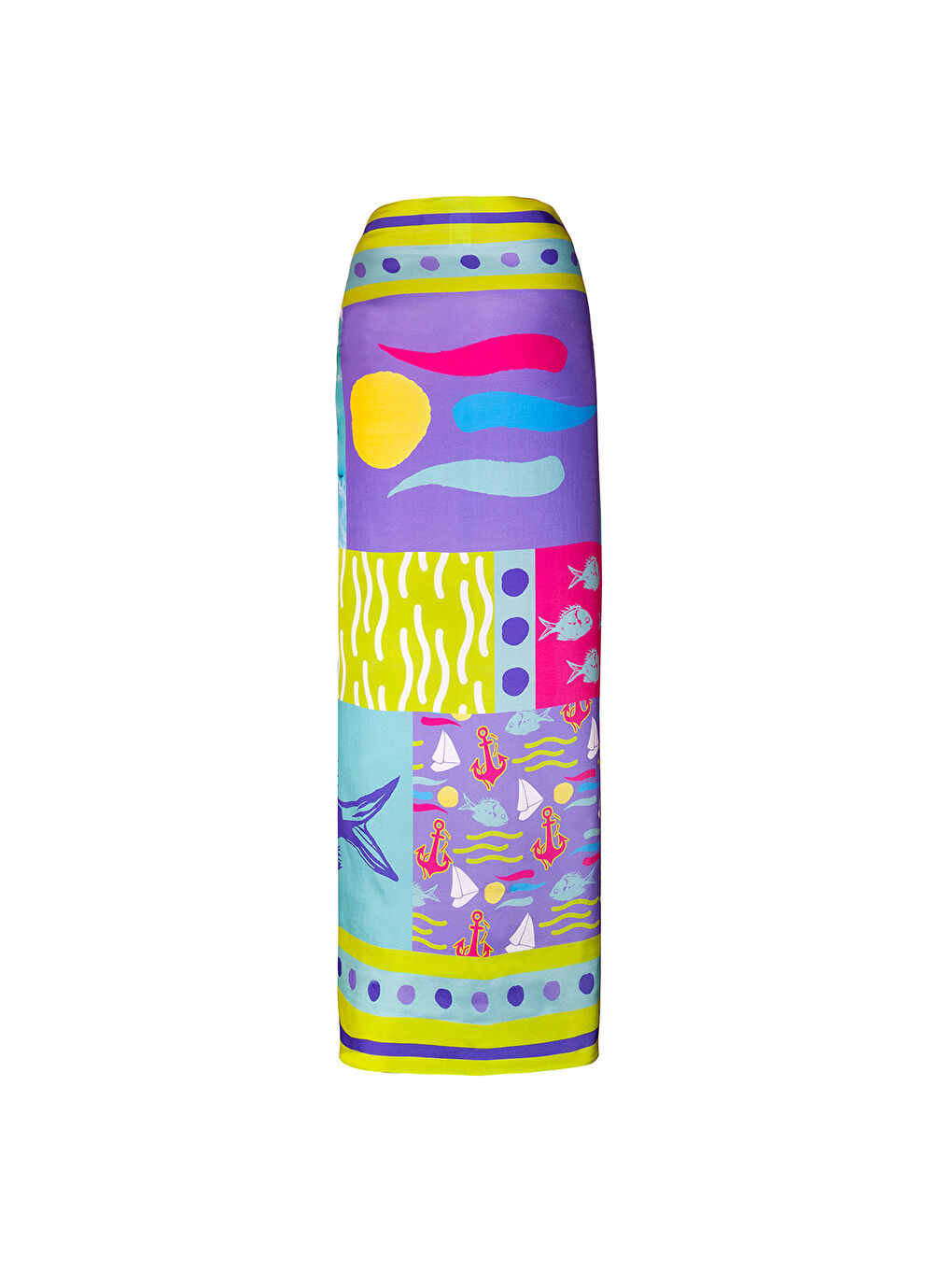 Harmoni Viskon Pareo Yeşil 120*140 cm-1