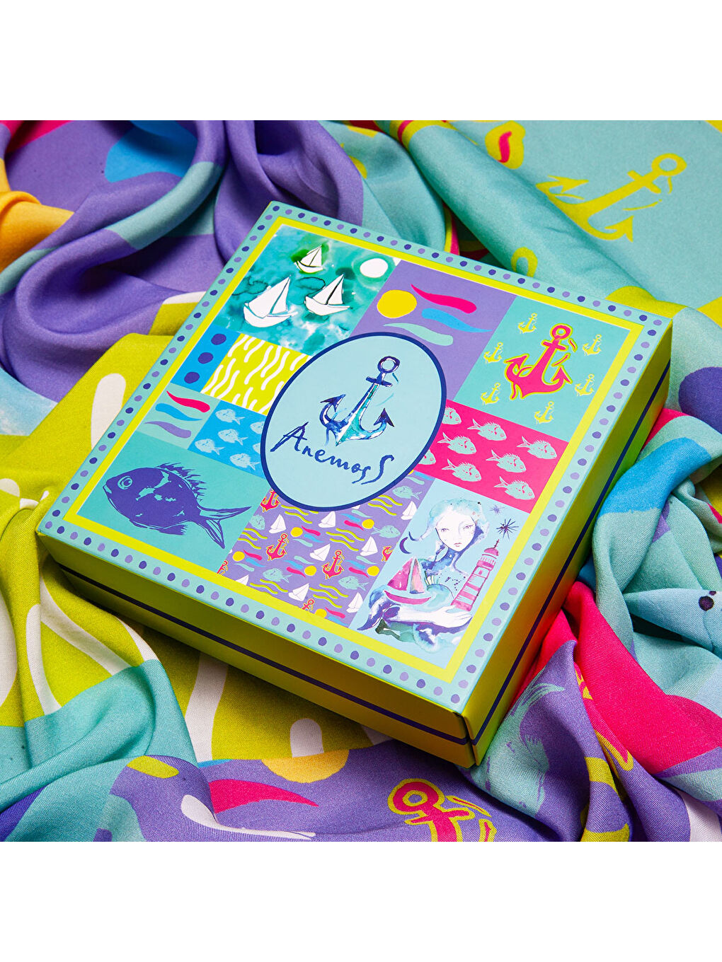 Harmoni Viskon Pareo Yeşil 120*140 cm-3