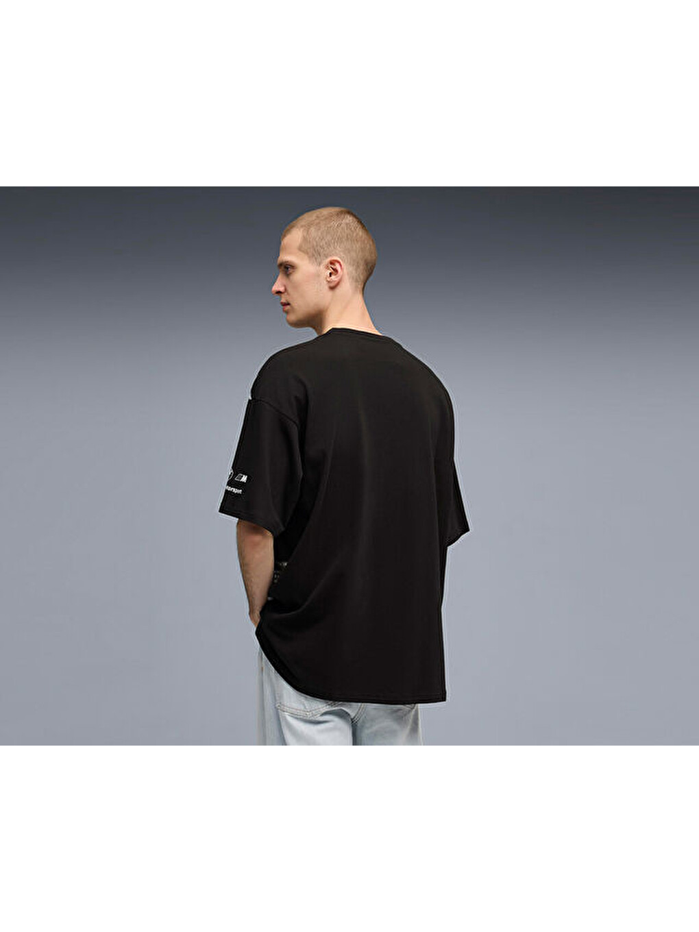 Bmw Mms Lifestyle Tee Erkek Günlük Tişört 63480601 Siyah-3