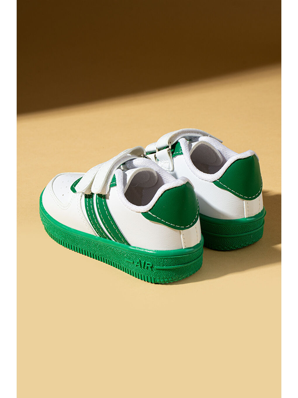 Yeşil Rahat Taban Cırtlı Çocuk Sneakers 001-700-23YTaban-1