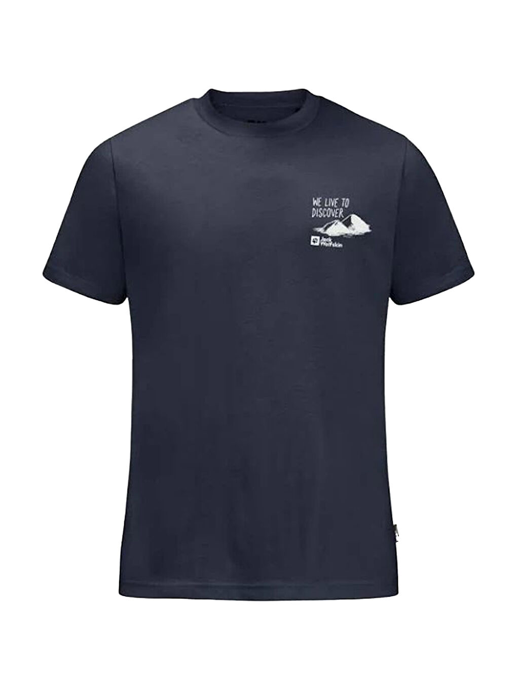 Lacivert Discover T Erkek Tişört-1