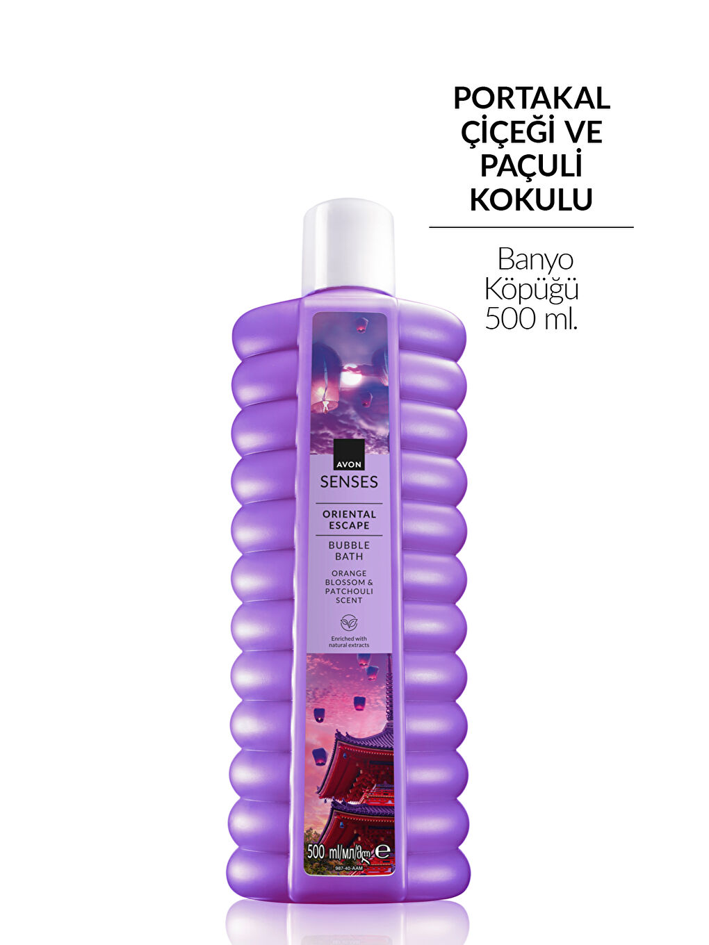 Senses Oriental Escape Portakal Çiçeği ve Paçuli Kokulu Banyo Köpüğü 500ML-1